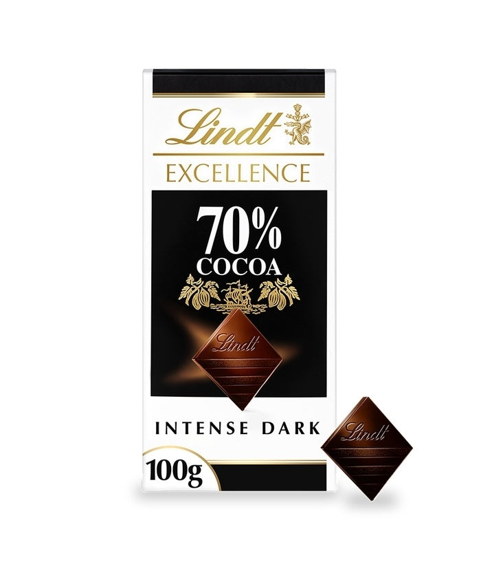 Lindt Excellence 70% Dark Chocolate Bar Sweets