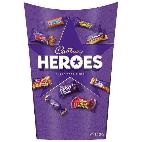 Cadbury Heroes Chocolate Carton 240g