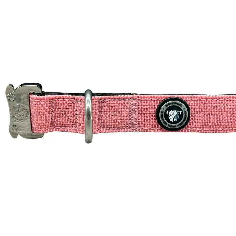 2.5cm Nylon BTactical™ Collar | Pretty Pink Small Dog Collar