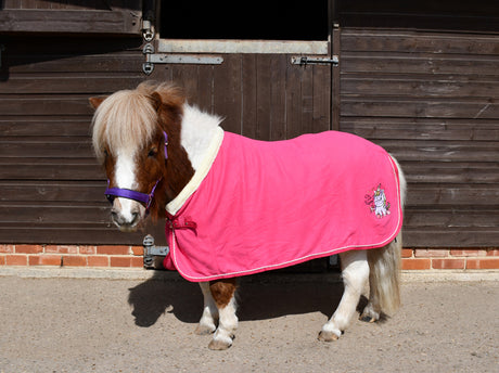 Rhinegold Unicorn Embroidered Fleece Rug Show Rugs Barnstaple Equestrian Supplies