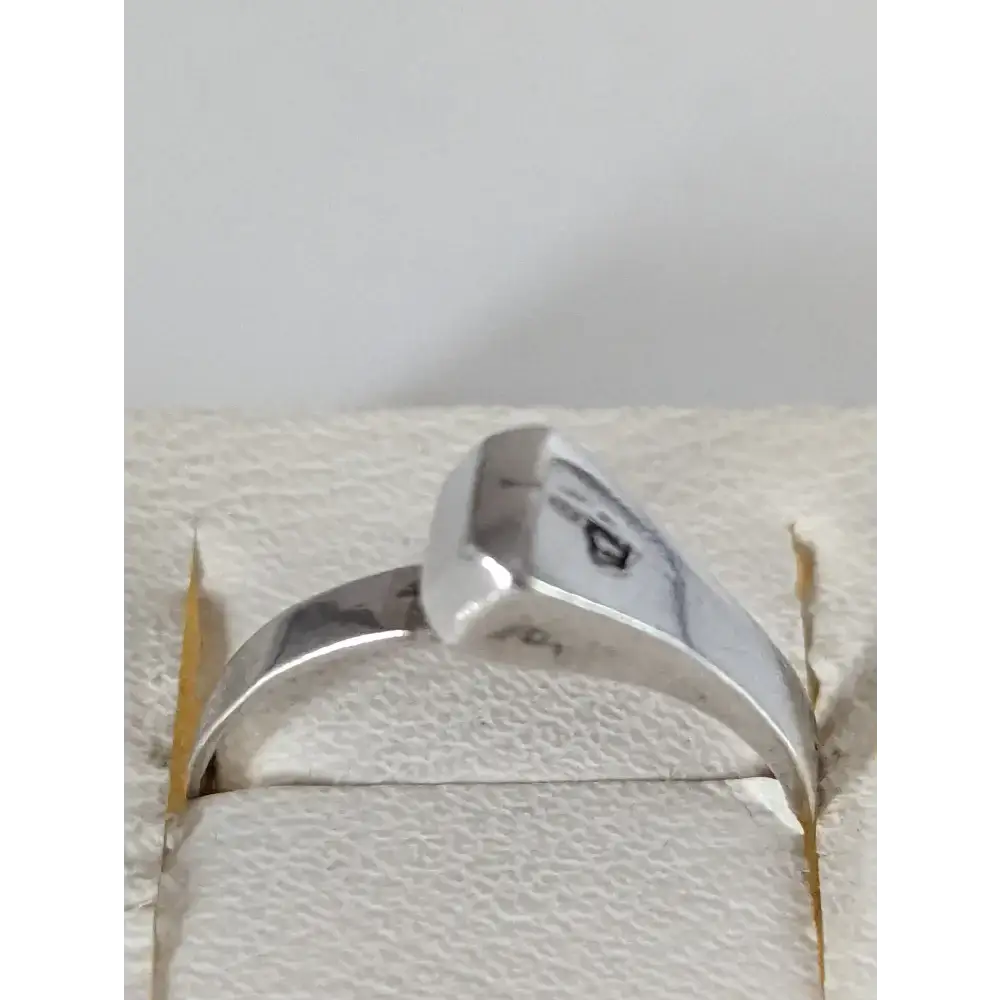 925 Silver Hoof Nail Ring – Handmade Equestrian Gift for Him or Her G Rings