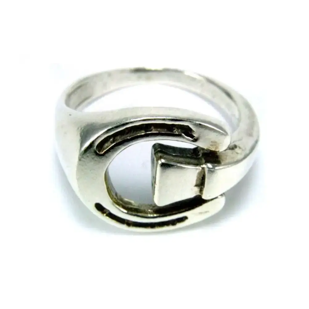 925 Silver Horseshoe Ring – Equestrian Symbol & Gift for Him or Her G Rings