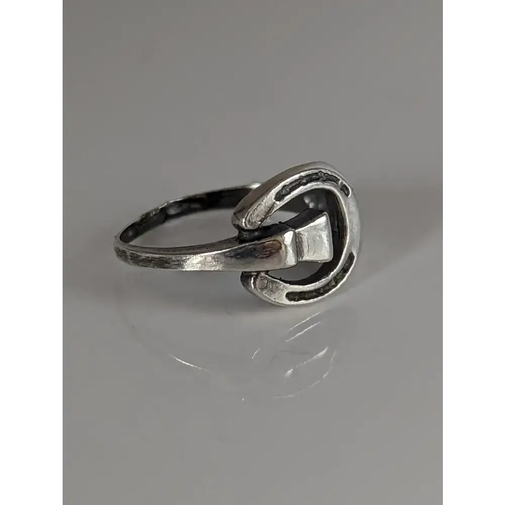925 Silver Horseshoe Ring – Equestrian Symbol & Gift for Him or Her G Rings