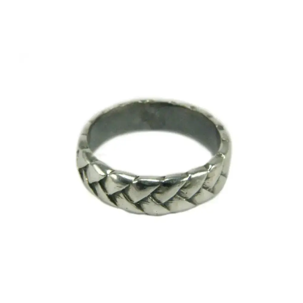 925 Silver Plaited Mane Ring – Handmade Equestrian Band for Him & Her G Rings