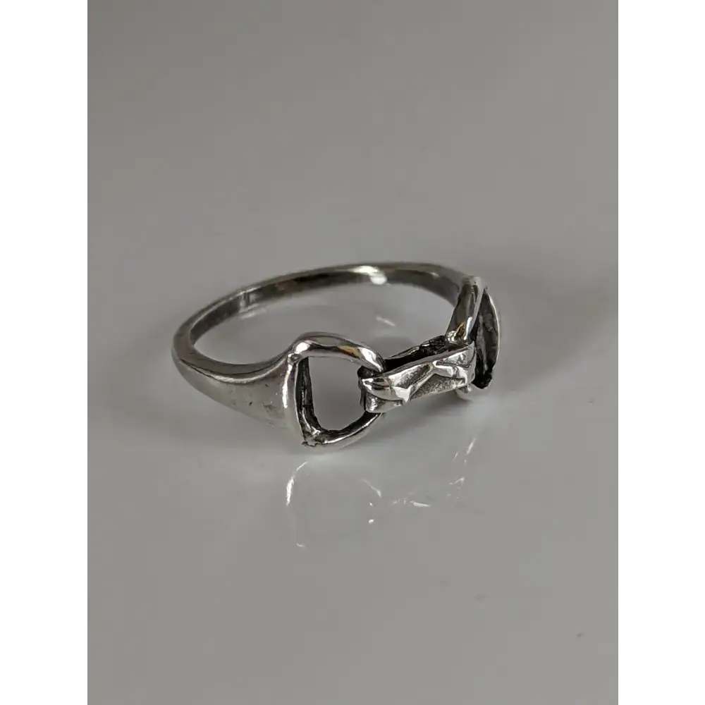 925 Silver Snaffle Bit Ring – Equestrian Jewellery for Him & Her F Rings