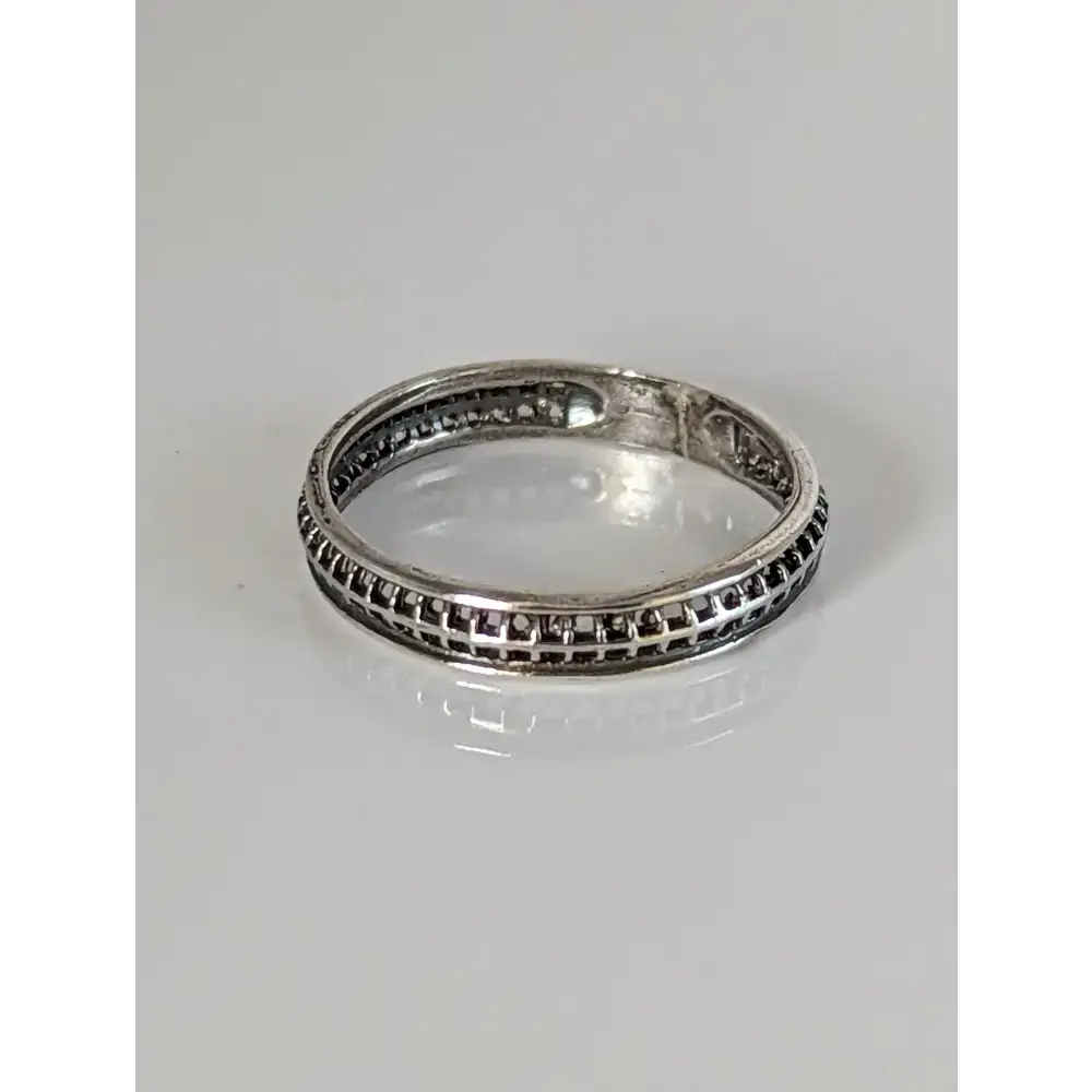 925 Sterling Silver Filigree Ring – Elegant Handmade Band for Nature Lovers G Rings
