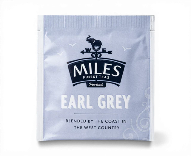 Miles Tea & Coffee Earl Grey Envelope Teabags