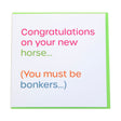 Gubblecote Humourous Greetings Card Gift Cards Barnstaple Equestrian Supplies