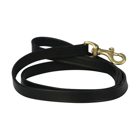 Benji & Flo Deluxe Padded Leather Dog Lead Dog Lead Barnstaple Equestrian Supplies