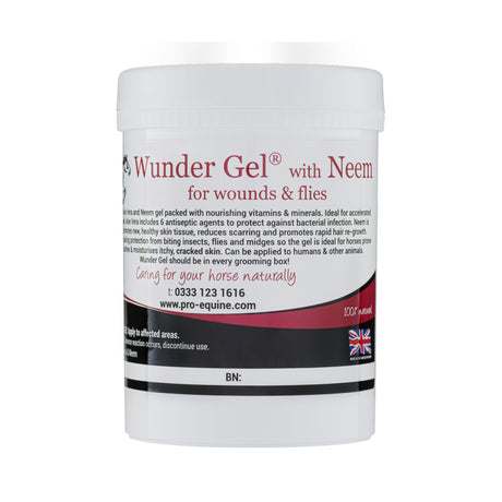 Pro-Equine Wunder Gel with Neem Skin Care Creams Barnstaple Equestrian Supplies