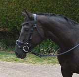 Rhinegold Italia Anatomical Flash Bridle Flash Bridles Barnstaple Equestrian Supplies