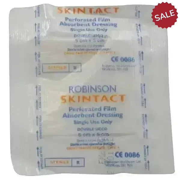 Absorbent Dressing Robinsons Animalhealthcare Perforated Film 10cm X 20cm Veterinary