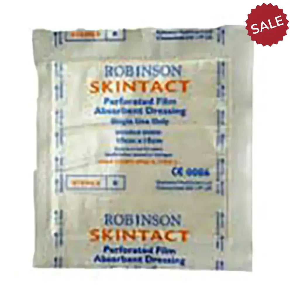 Absorbent Dressing Robinsons Animalhealthcare Perforated Film 10cm X 10cm Veterinary
