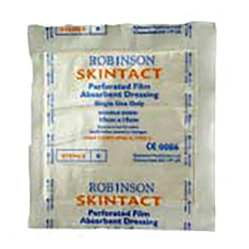Single-use sterile robinsons animalhealthcare perforated absorbent dressing premium wound dressing film package