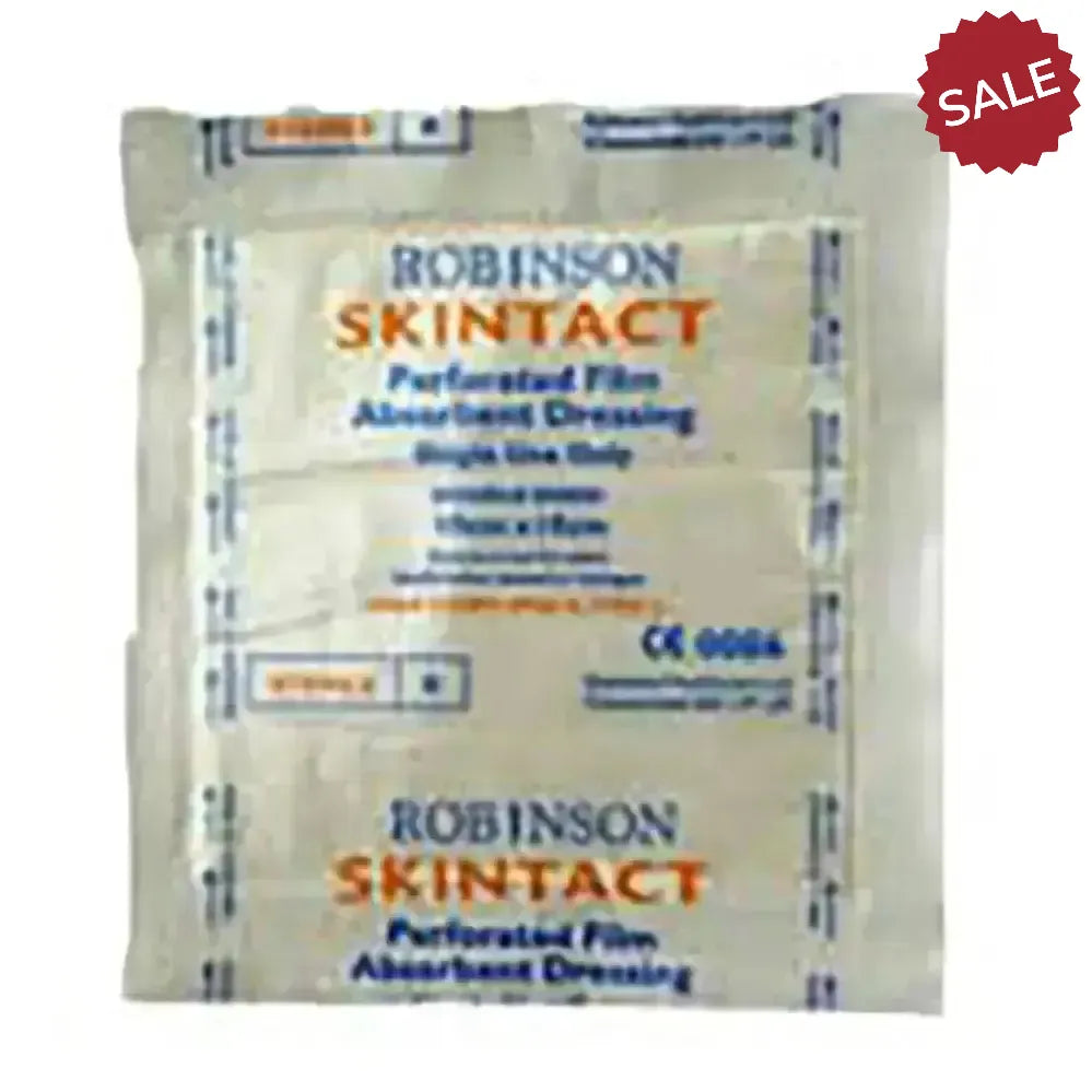 Absorbent Dressing Robinsons Animalhealthcare Perforated Film 10cm X 10cm Veterinary