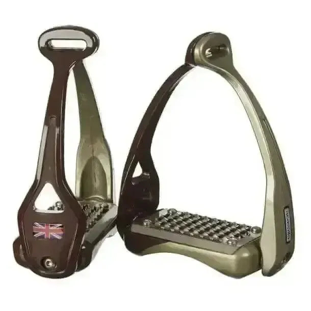 Acavallo Opera Stirrup Brown Brown Stirrups