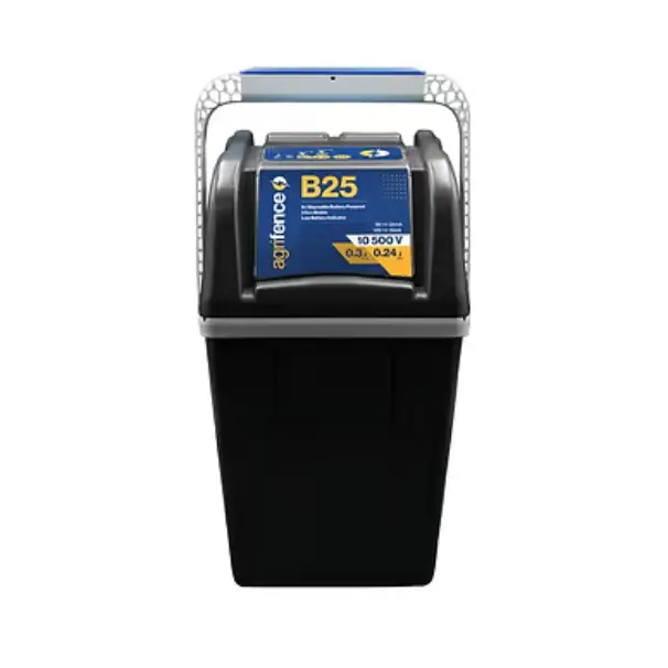 Agrifence B25 9v Energiser 0.3J Electric Fencing Energiser
