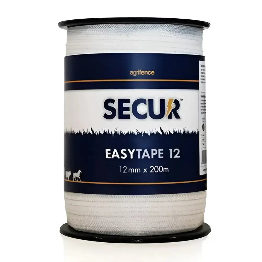 Agrifence Easytape 12mm X 200m White (H4753) Electric Fencing Tape