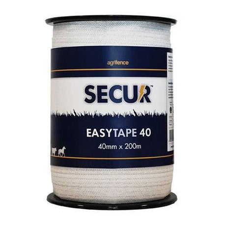 Agrifence Easytape 40mm X 200m White (H4755) Electric Fencing Barnstaple Equestrian Supplies