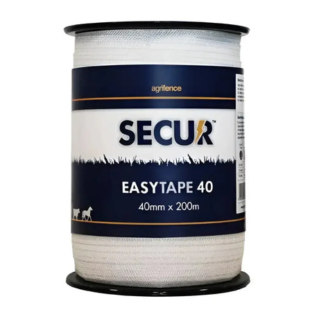 Agrifence Easytape 40mm X 200m White (H4755) Electric Fencing Tape