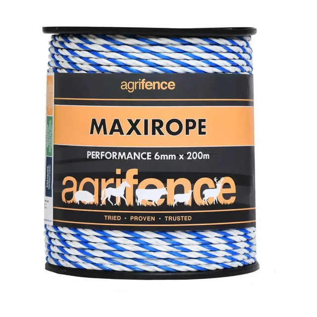 Agrifence Maxirope Premium Fence Rope (H4768) Electric Fencing Tape