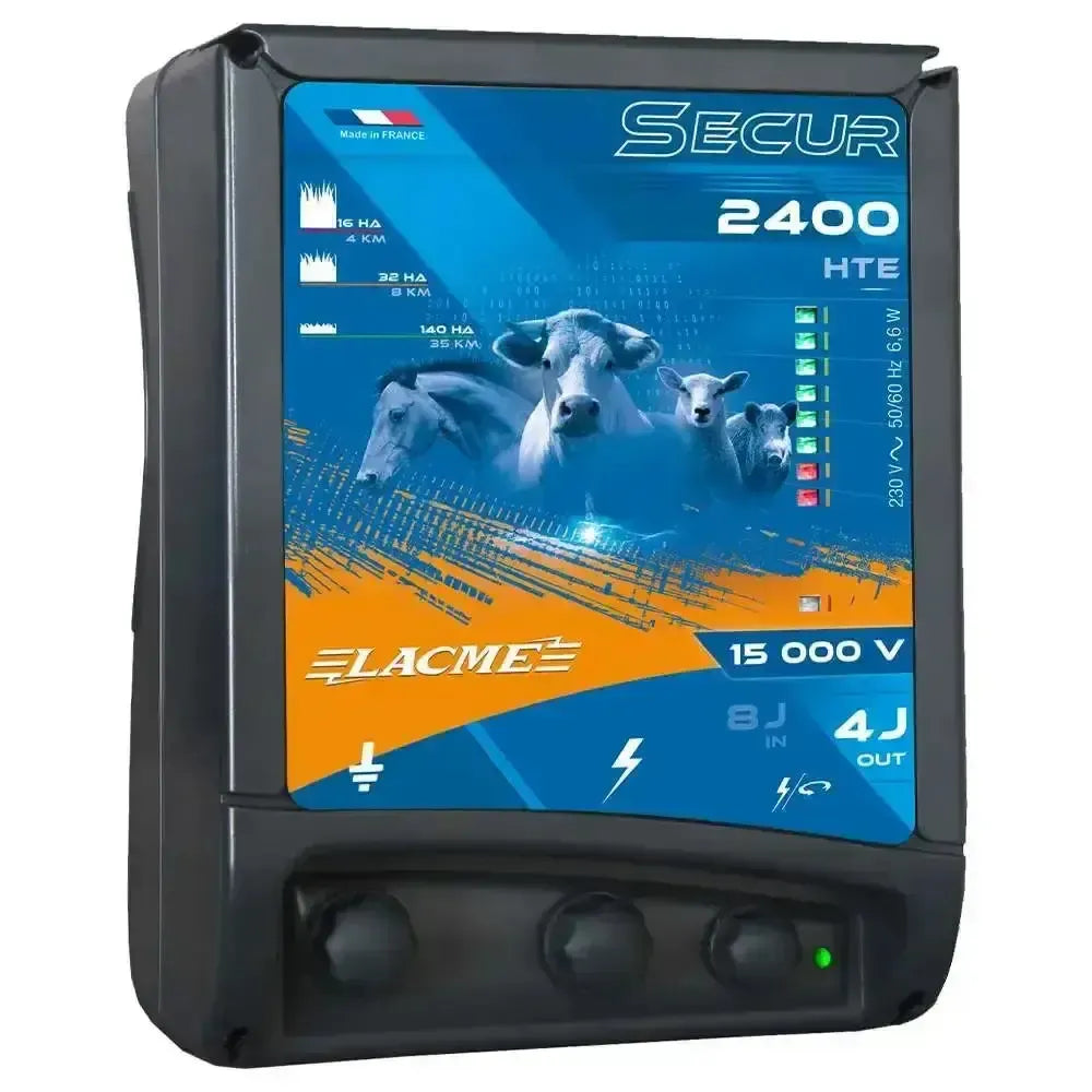 Agrifence Secur 2400 Bipulse Mains Energiser (H4692) Electric Fencing Energiser