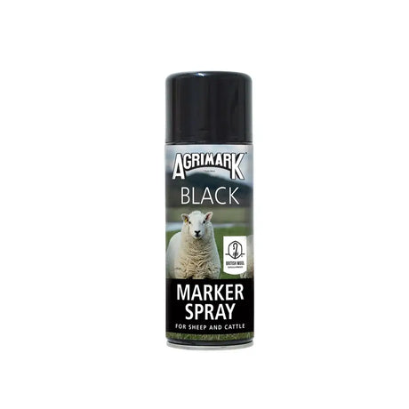 Agrimark Marker Spray Black 400ml Smallholder
