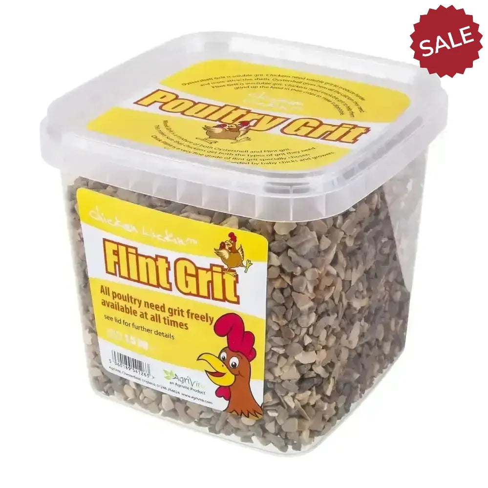Agrivite Chicken Lickin Flint Poultry Grit 1.5kg Poultry Grit