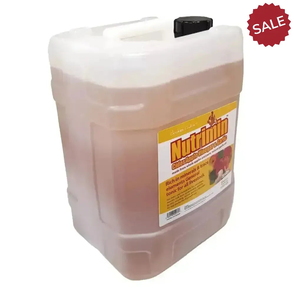Agrivite Chicken Lickin Nutrimin Cider Vinegar & Garlic 1 Litre Poultry Supplements