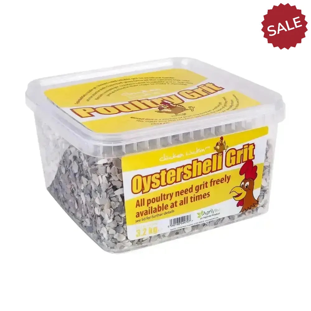 Agrivite Chicken Lickin Oystershell Grit 1.2kg Poultry Grit
