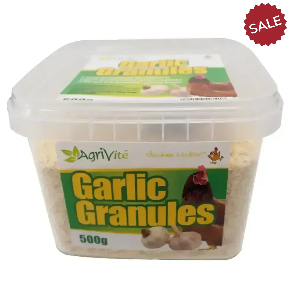 Agrivite Garlic Granules 500g Poultry Supplements