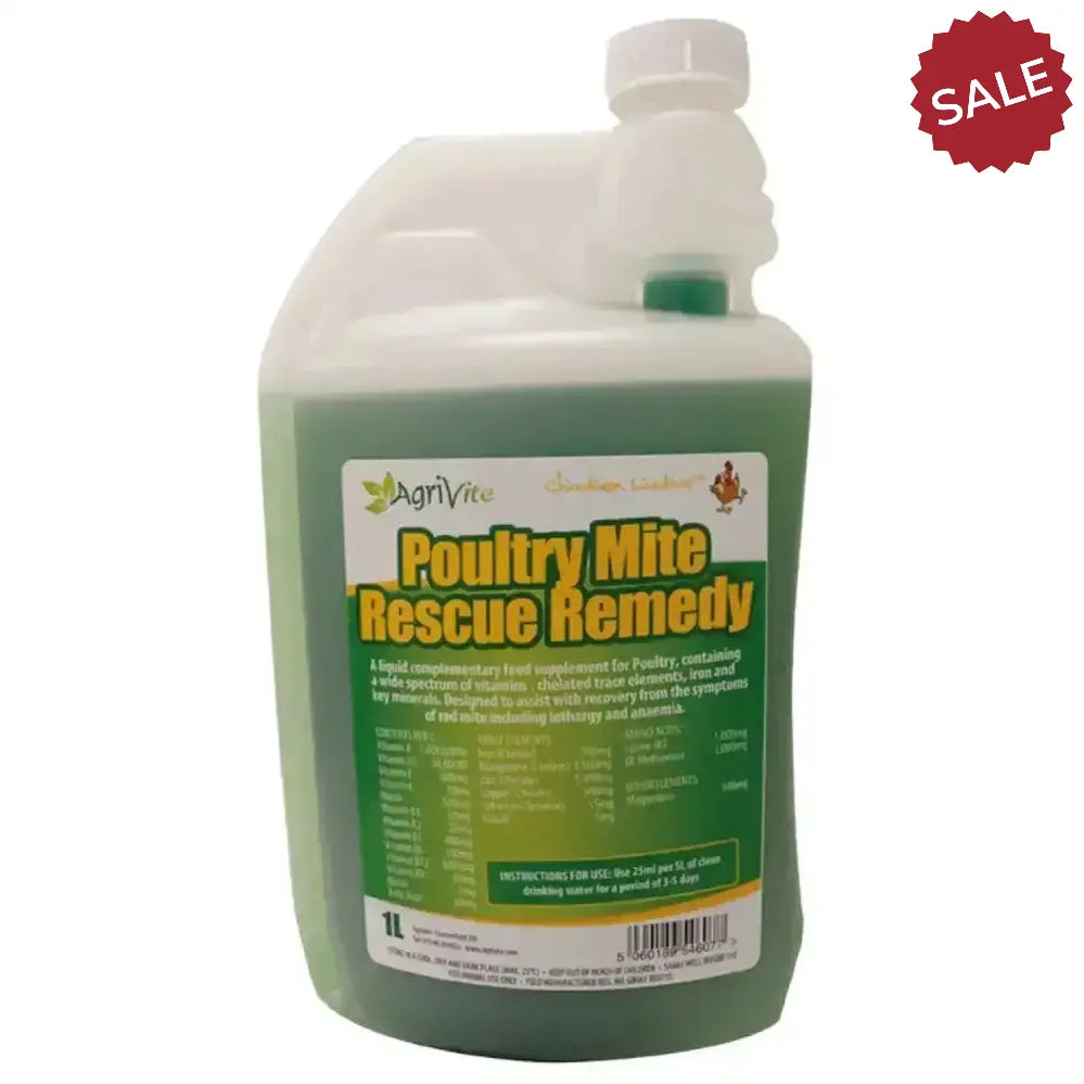 Agrivite Poultry Mite Rescue Remedy 250 ml Poultry Supplements