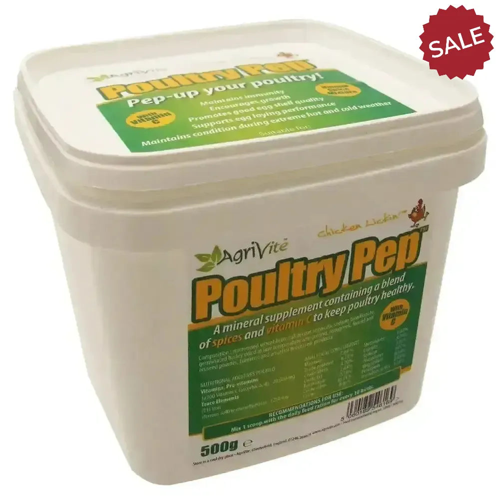 Agrivite Poultry Pep 500g Poultry Supplements