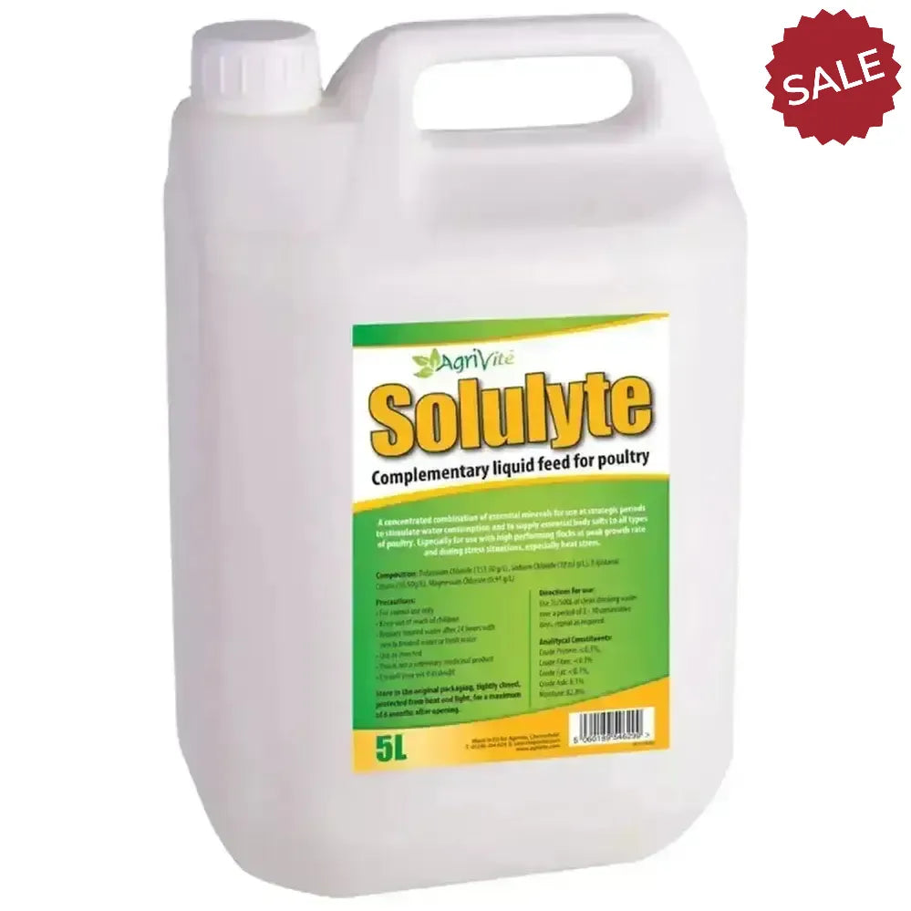 Agrivite Solulyte 1 Litre Poultry Supplements