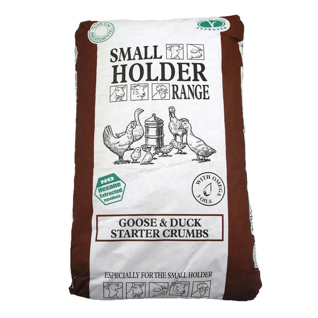 Allen & Page Smallholder Range Goose & Duck Starter Crumbs Chick Crumb