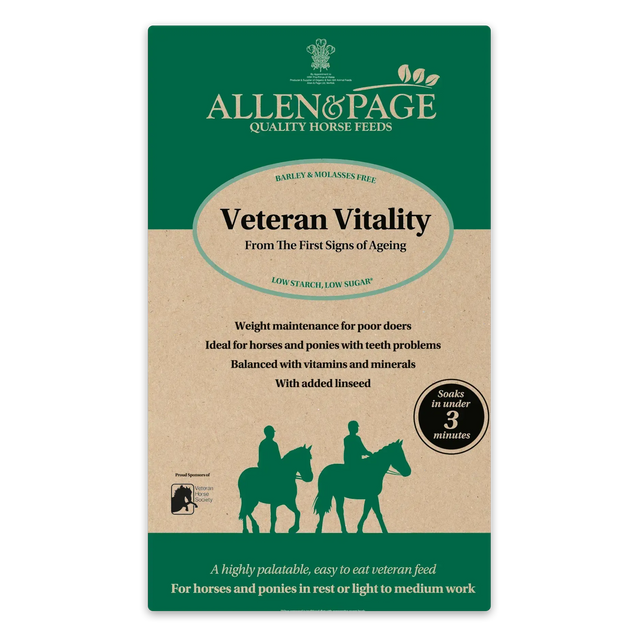 Allen & Page Veteran Vitality Horse Feeds