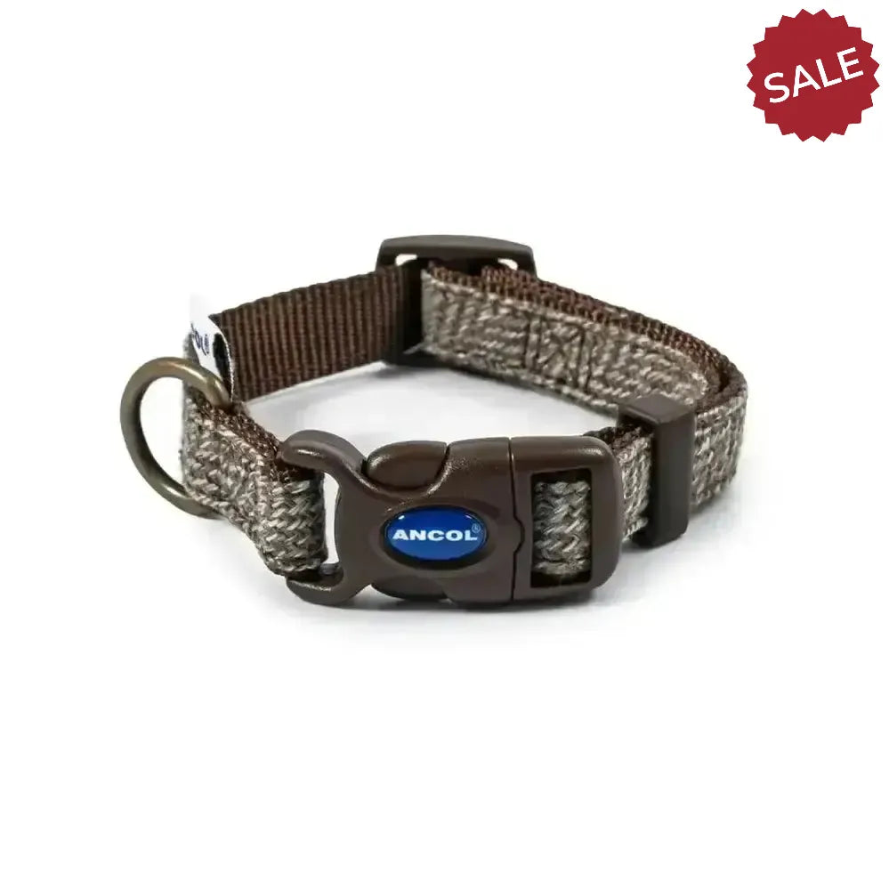 Ancol Heritage Collection Adjustable Collar Herringbone 20 - 30 cm Herringbone Dog Harness