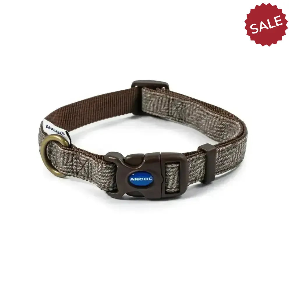 Ancol Heritage Collection Adjustable Collar Herringbone 30 - 50 cm Herringbone Dog Harness