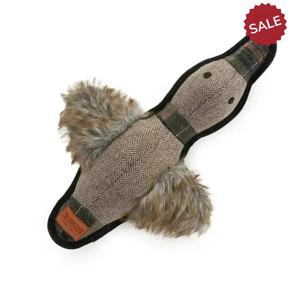 Ancol Heritage Collection Tweed Duck Dog Toy 36 cm Tweed Dog Toys