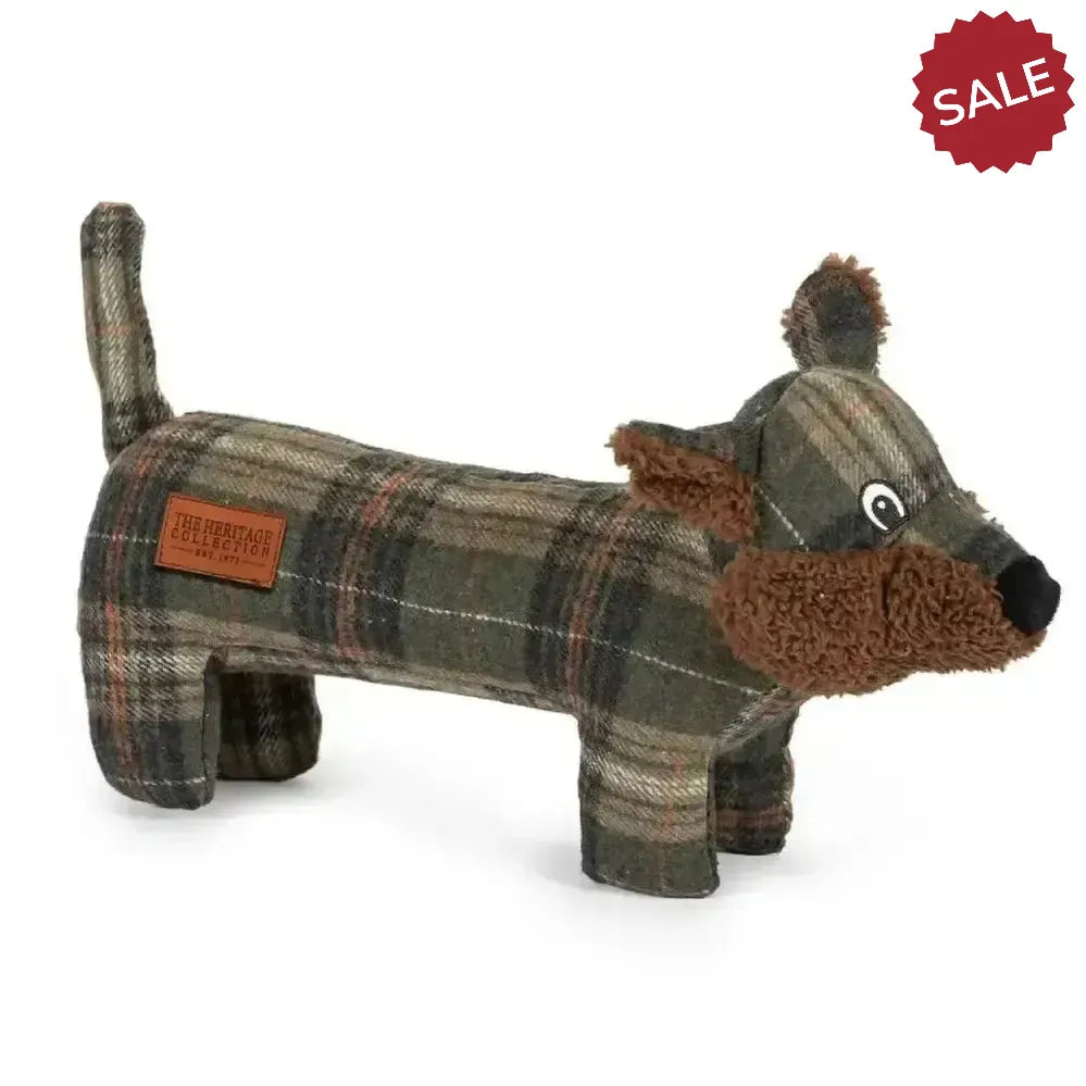 Ancol Heritage Collection Tweed Fox Dog Toy 39 cm Tweed Dog Toys