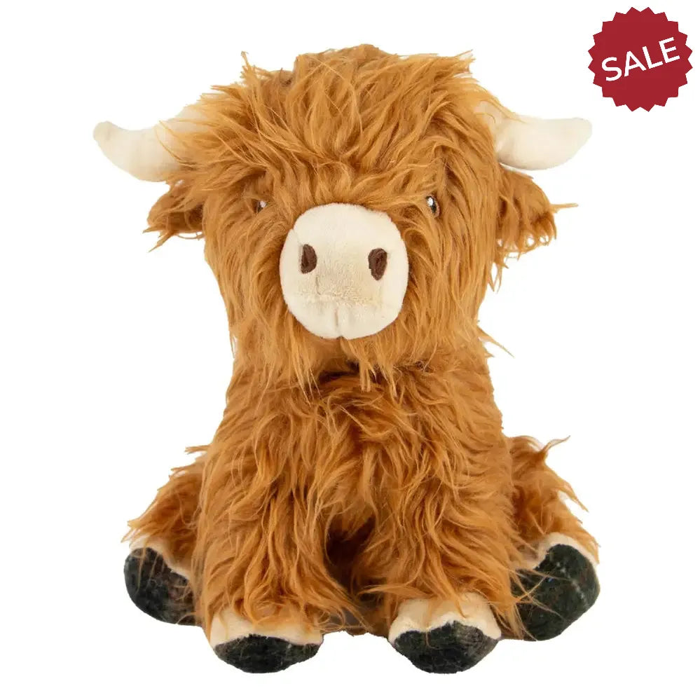 Ancol Heritage Fergus Highland Cow 23 cm Dog Toys