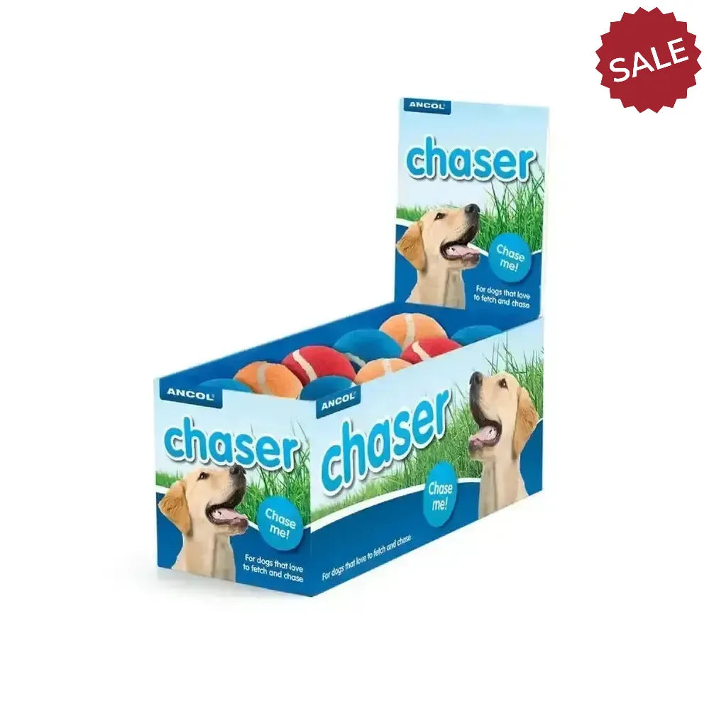 Ancol High Bounce Tennis Ball Dog Toy 6 cm Assorted Dog Toys