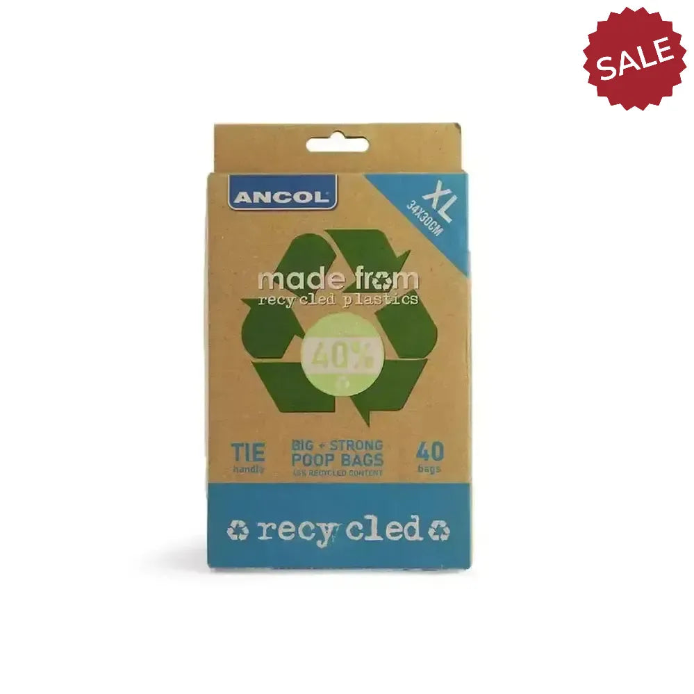 Ancol Made From Flat Pack Poop Bags 18 cm X 34 cm Poop Bags