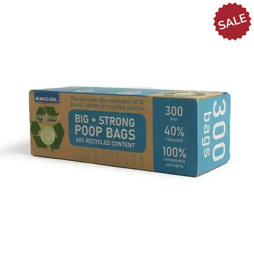 Ancol Made From Giant Poop Bag Roll 20 cm X 33 cm Poop Bags