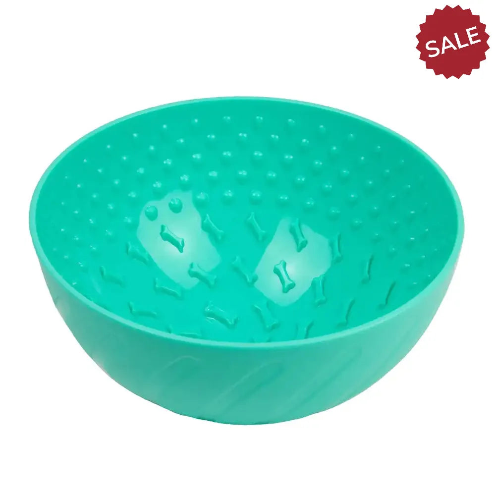 Ancol Orva Lick Wobble Bowl 21 cm GREEN Dog Toys
