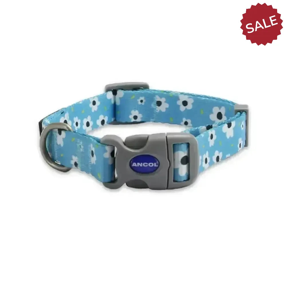 Ancol Soho Pet Collar Daisy Size 2 - 5 (30-50 cm) Daisy Dog Collars