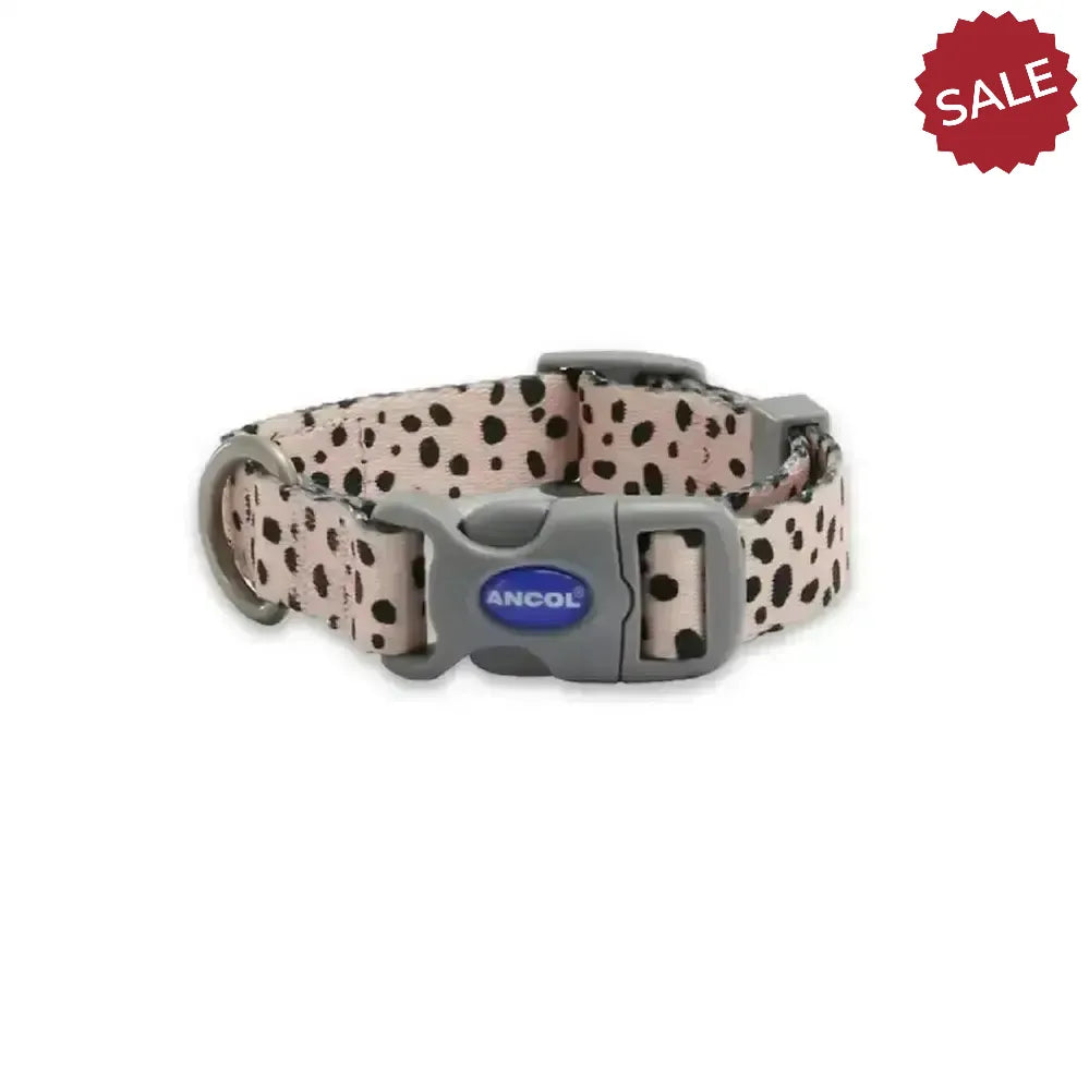 Ancol Soho Pet Collar Dalmatian Size 1 - 2 (20-30cm) Dalmatian Dog Collars