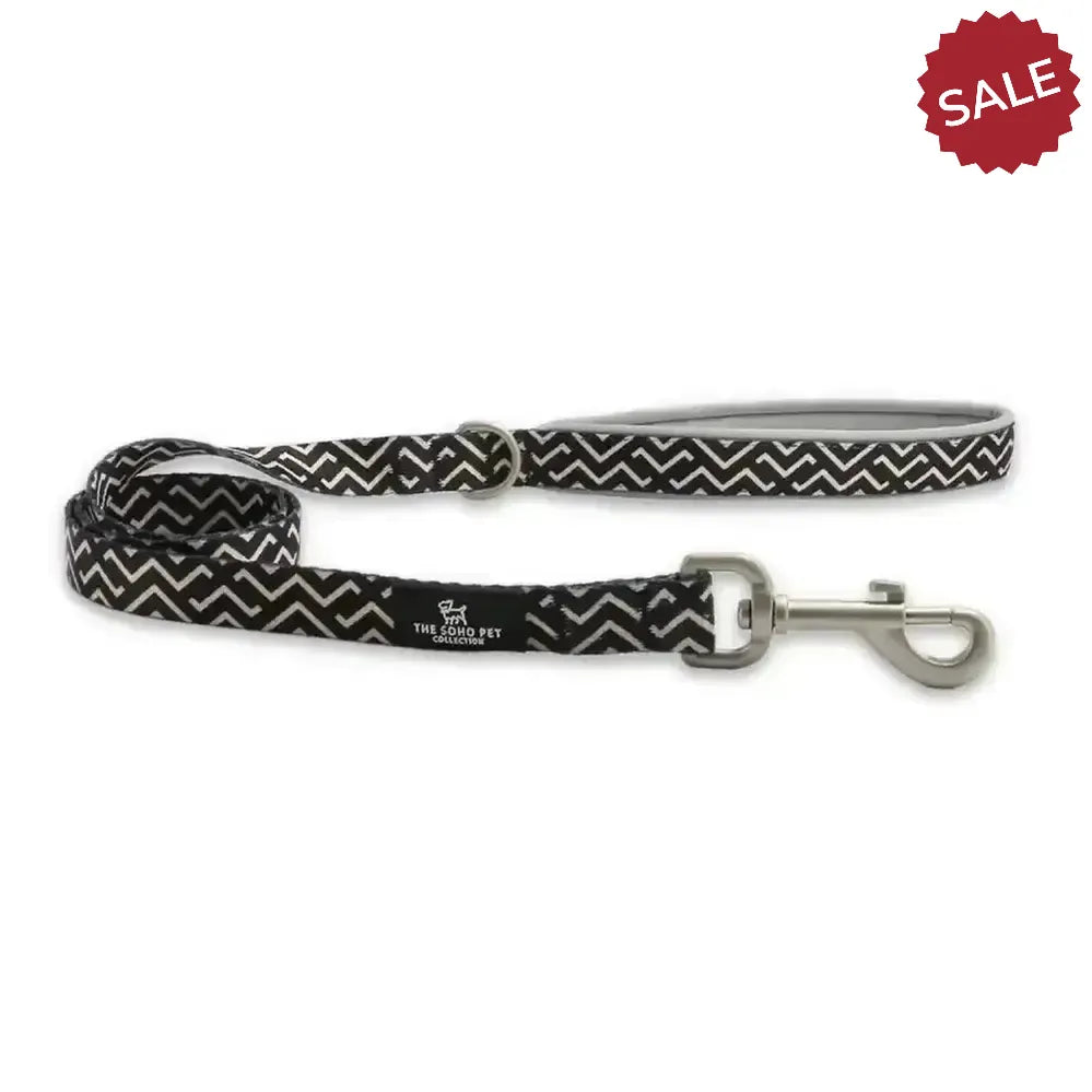 Ancol Soho Pet Lead Zig Zag 100 cm X 1.9 cm Zig Zag Dog Lead