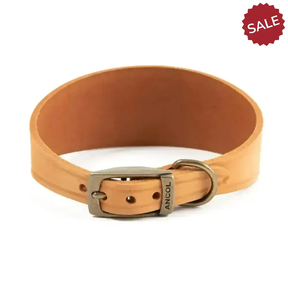 Ancol Timberwolf Hound Collar Mustard Size 2 (30-34cm) mustard Dog Collars
