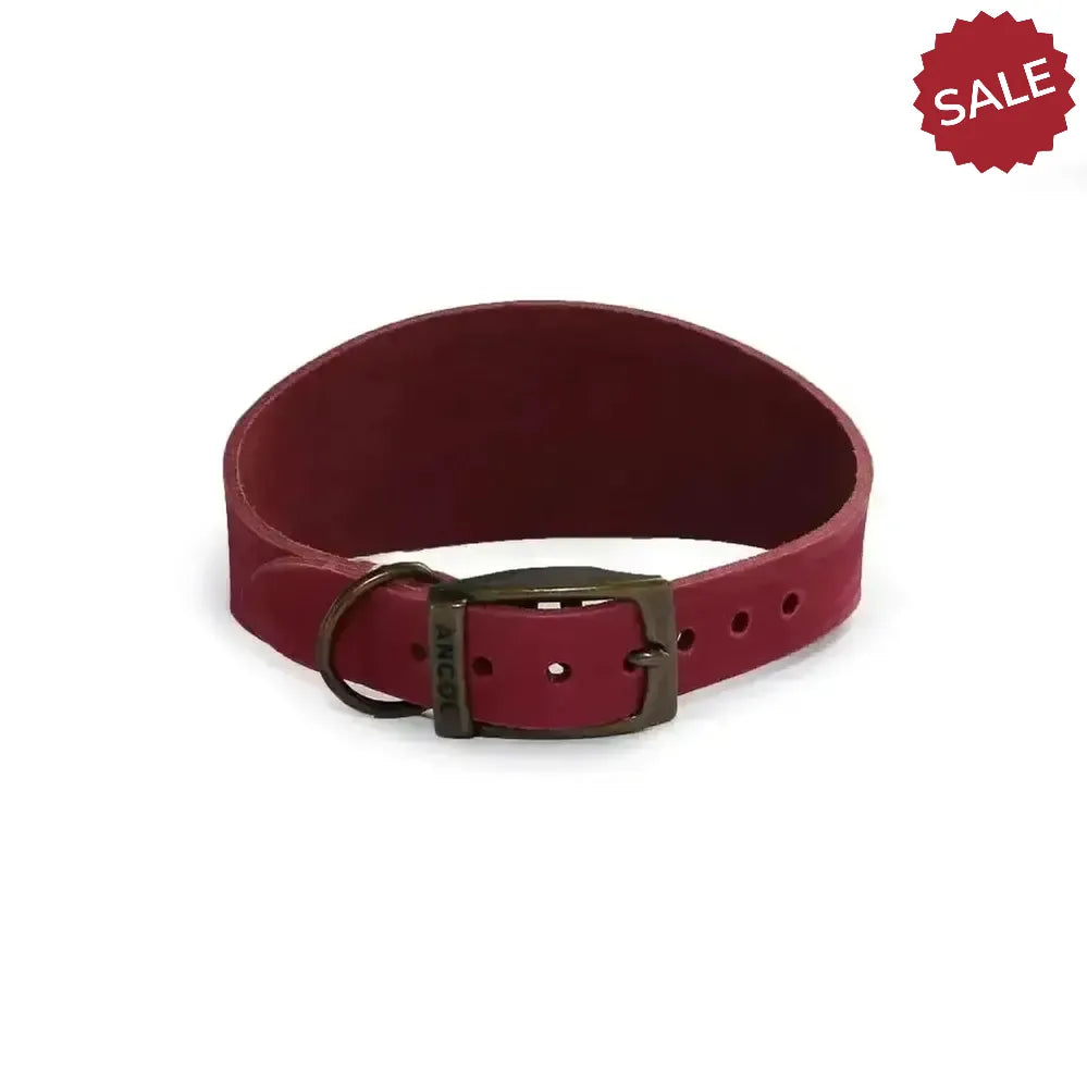 Ancol Timberwolf Hound Collar Raspberry Size 2 (30-34cm) Raspberry Dog Harness